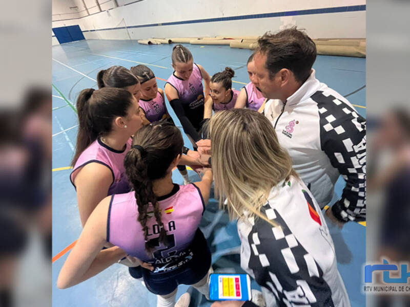 El equipo cadete del Club Voleibol Chipiona se proclama campeón de la liga provincial