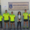 Militares de la Unidad Militar de Emergencias han entrenado hoy en el circuito de orientación del pinar de Chipiona 