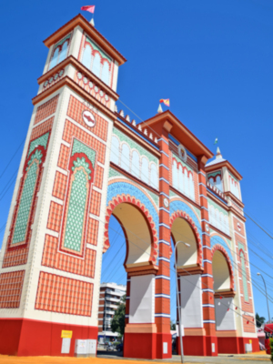 El espectáculo del gran show de la feria de Sevilla