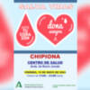 Llamada a donar sangre y regalar vida el viernes 10 de mayo en Chipiona