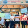 Alumnos y alumnas del Ciclo Formativo de Cocina del IES Salmedina de Chipiona se manifiestan en protesta por la falta de medios   