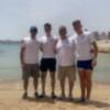 Triple medalla andaluza en el inicio de la Liga Nacional Iberdrola de remo de mar