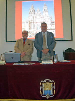 Entre los diversos caminos que llevan a la Catedral de Santiago no son pocos los que pasan por Navarra, conferencia en el Ateneo de Sevilla