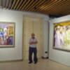 La pasión de Juan Valdes por la pintura en una exposición de Cajasol de Sevilla 