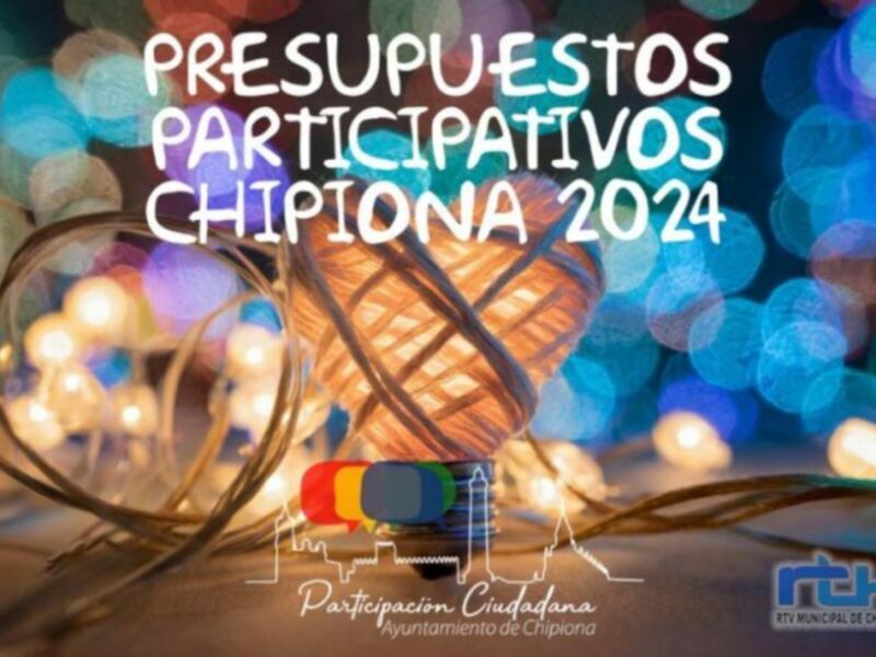 En marcha el plazo para las votaciones telemáticas para los Presupuestos Participativos de Chipiona 2024 ﻿