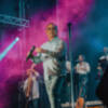 Imagen  del concierto que el cantante Gilberto Santa Rosa ha ofrecido en Bodegas Las Copas