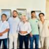 Inaugurada en el Castillo una exposición con obras de Christian Castro, Diego Montalbán, Paco Luque y María Villanueva