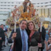 La procesión de la Virgen del Carmen de San Leandro, suspiro de todo un barrio sevillano.