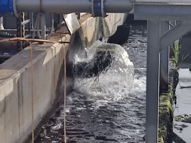 El ciclo integral del agua de la depuradora, será un beneficio para todo el campo de Chipiona
