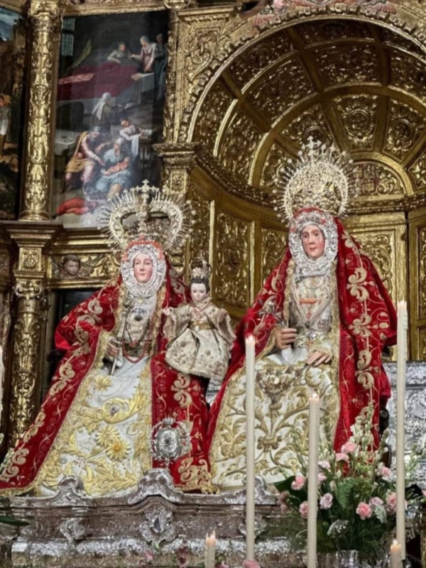 Alfonso X y la devoción a Santa Ana en Sevilla 