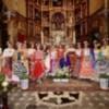 Qlamenco protagoniza la ofrenda floral a Santa Ana con el icónico vestido de “La Santanita”