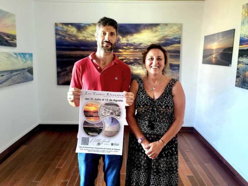 Abre sus puertas en el Castillo de Chipiona la exposición de la chipionera Natalia Jurado ‘Los cuatro elementos’  