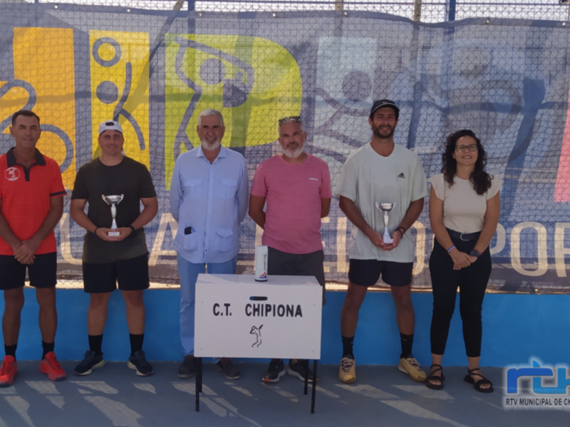 El roteño Antonio Lamoca se hace con un Open de Tenis de Verano de Chipiona que ha contado con 30 participantes