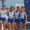 Triple medalla para el Club Remo de Mar La Línea en la Liga Nacional Iberdrola 