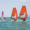 El viento no impide el monólogo en el Campeonato del Mundo de la clase Raceboard