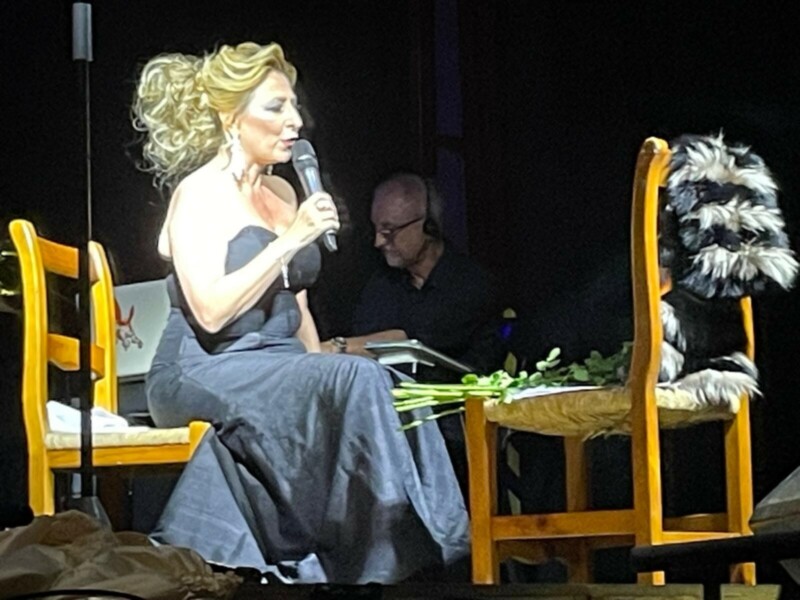 Pilar Boyero agradecida y contenta de su actuación en Chipiona