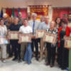 Ocho docentes que llegaron a su jubilación el pasado curso reciben el homenaje de la comunidad educativa chipionera 