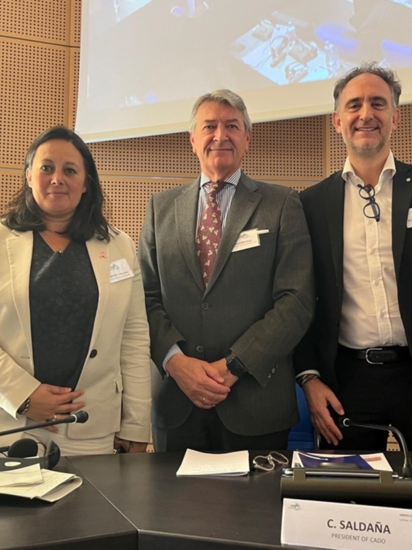 César Saldaña, elegido vicepresidente de AREPO, la Asociación Europea de Regiones con Productos de Origen.   