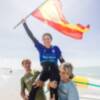 El Náutico Sevilla brilla en la Copa del Mundo de wingfoil con Nía Suardíaz