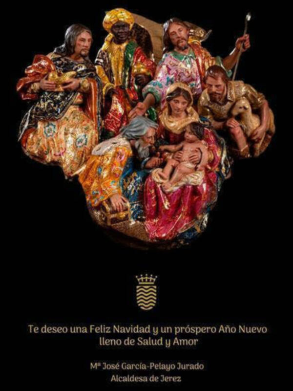 Felicitación de Navidad - Dña. Mª José García - Pelayo Jurado, Alcaldesa de Jerez