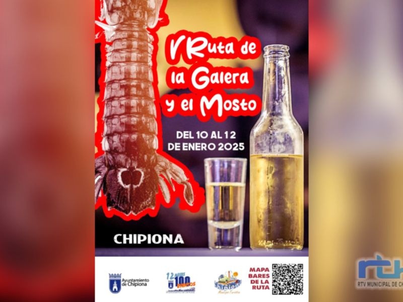Arranca una Ruta de la Galera y el Mosto de Chipiona en la que este año participan 40 establecimientos   