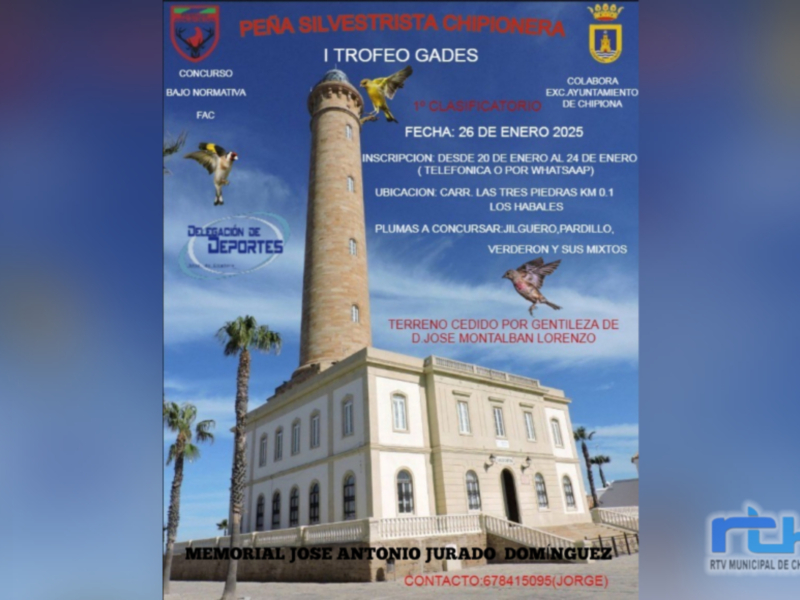 El silvestrismo protagonista este fin de semana en Chipiona con el primer Trofeo Gades Memorial ‘José Antonio Jurado Domínguez’   