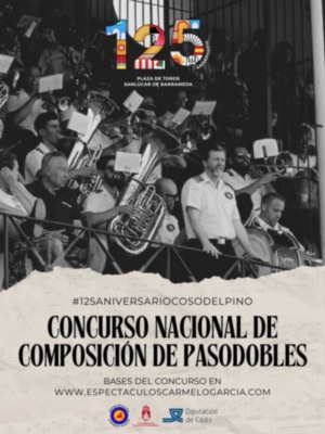  Convocado un ‘Concurso Nacional de Composición de Pasodobles’ con motivo del 125 Aniversario del ‘Coso del Pino’ 