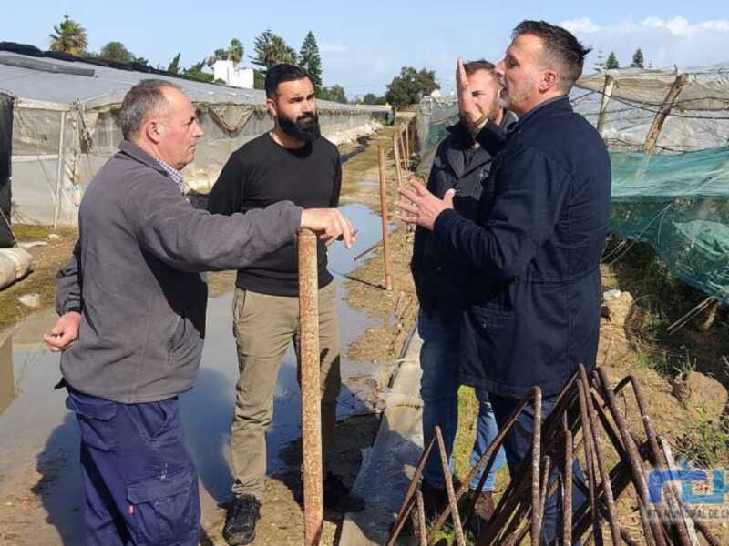 VOX pedirá una modificación presupuestaria que destine ayudas a los agricultores afectados por el tornado del pasado sábado en Chipiona