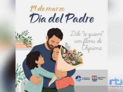 La Delegación de Agricultura lanza una campaña para incentivar que se regalen flores de Chipiona en el Día del Padre