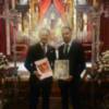 Al término del primer día del Septenario Doloroso a la Santísima Virgen de la Hiniesta, el Hermano Mayor recibió la partitura de una nueva composición