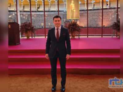 El joven chipionero Rafael Pérez Montalbán Premio Real Maestranza de Caballería de Sevilla por su expediente académico universitario 