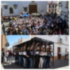  El corazón de la Hermandad late bajo las trabajaderas, ensayo general de los costaleros soleanos, en Alcalá del Río.