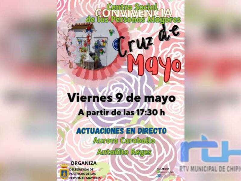 Isabel M.ª Fernández presenta la convivencia de la Cruz de Mayo de las personas mayores de Chipiona