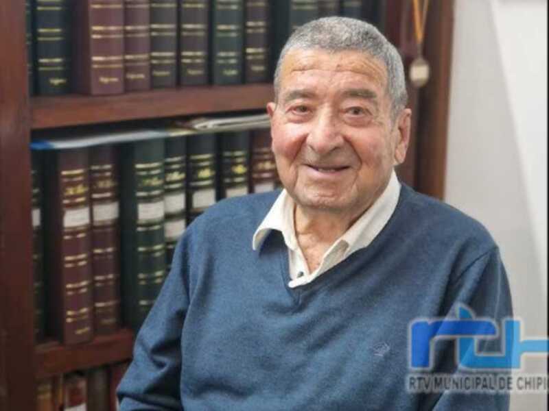 Mañana acaba el plazo de alegaciones o aportaciones al nombramiento de Amalio González Caballero como Hijo Predilecto de Chipiona