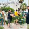 28 personas participan desde hoy en Chipiona en un curso de arte floral sobre decoración con guirnaldas naturales