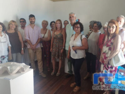 Inaugurada la exposición de cerámicas ‘El Mar’, con obras de alumnos y alumnas de Mari Carmen Reyes