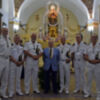  La Virgen del Carmen de Calatrava de Sevilla recorrió el Guadalquivir en su tradicional procesión fluvial