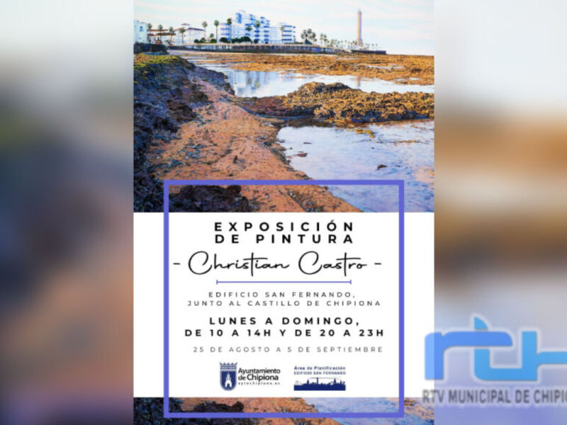 Las pinturas de Christian Castro desde esta tarde en la sala del Edificio San Fernando