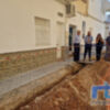 Javier Bello supervisa las obras del PROFEA en Chipiona