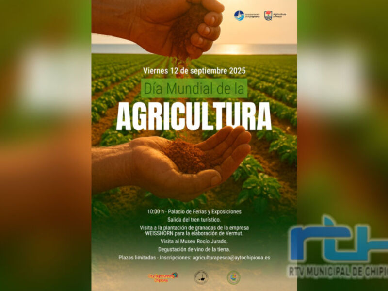 Laura Román anuncia el programa de actividades para la celebración en Chipiona del Día Mundial de la Agricultura