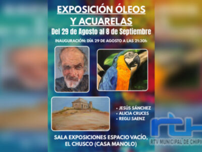 Obras de Jesús Sánchez, Alicia Cruces y Regli Sáenz en una muestra colectiva en la sala Espacio Vacío