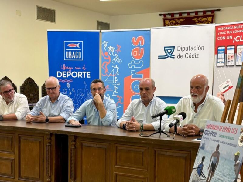Los Campeonatos de España y Andalucía beach sprint, en La Línea de la Concepción