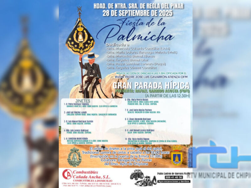 La Hermandad del Pinar homenajeará por su compromiso a seis mujeres en la Fiesta de la Palmicha de este año