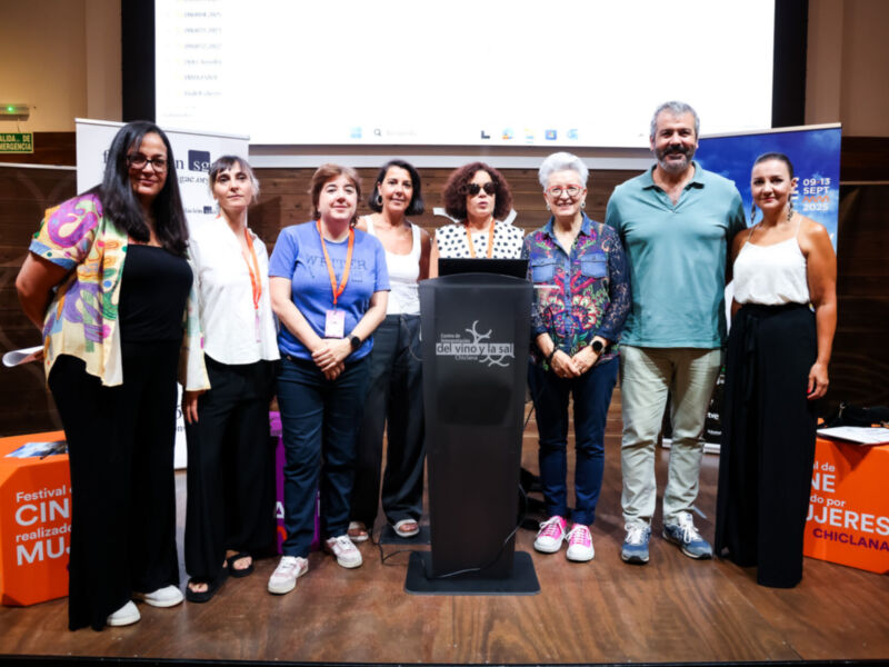 Un momento de la inauguración de las jornadas de accesibilidad y cine inclusivo, impulsadas por la Fundación SGAE y el Festival Generamma. 