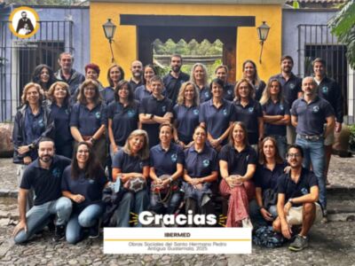 Del 24 de agosto al 5 de septiembre, recibimos con enorme gratitud al equipo médico de Ibermed