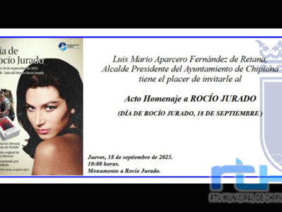 Chipiona conmemora mañana el día del nacimiento de Rocío Jurado 