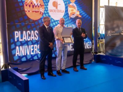 El Club Natación Sincro Sevilla, distinguido por la FAN 