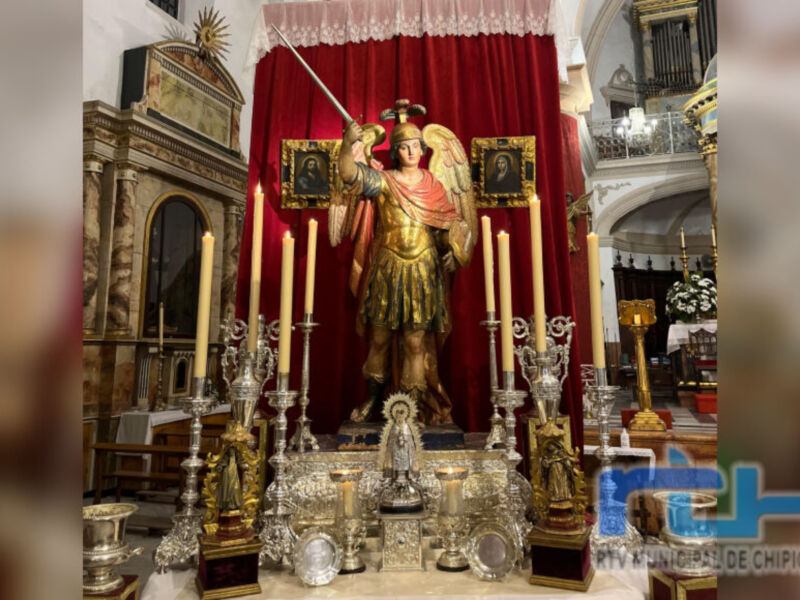 La Parroquia celebra el lunes la Misa Solemne en honor a San Miguel Arcángel, Patrón de Chipiona
