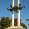 Hermandad y orgullo hispano en un homenaje sevillano a Colón y los Dominicos