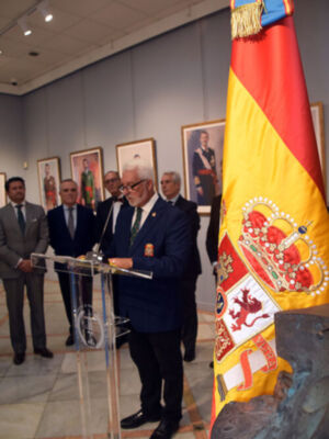 El arte rinde homenaje a Felipe VI en el Círculo Mercantil de Sevilla